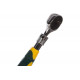 KRAFTOOL 1/4", 72 зубца, Cr-V сталь, трещотка для торцовых головок телескопическая 27798-1/4