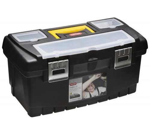 Пластмассовый ящик для инструмента 19" KETER PRO 38335-19 Пластмассовый ящик для инструмента 19" KETER PRO 38335-19