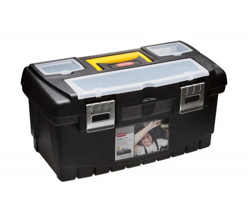 Пластмассовый ящик для инструмента 19" KETER PRO 38335-19 Пластмассовый ящик для инструмента 19" KETER PRO 38335-19