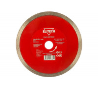 Диск алмазный отрезной сплошной (180х22.2 мм) Elitech 1820.057600