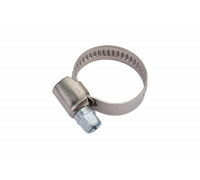 Хомуты Зубр ЭКСПЕРТ из нержавеющей стали с накатной лентой НЛ-9, 16-25мм, 200шт 37820-16-25-200