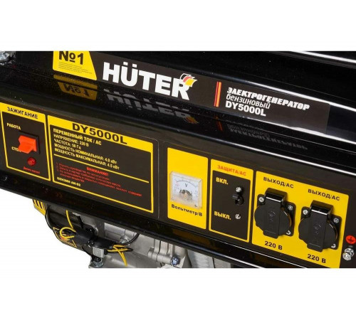 Портативный бензогенератор HUTER DY5000L Портативный бензогенератор HUTER DY5000L