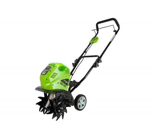Культиватор аккумуляторный GreenWorks 40V, с 1хАКБ 4 Ач c USB и ЗУ 27087USB4 Культиватор аккумуляторный GreenWorks 40V, с 1хАКБ 4 Ач c USB и ЗУ 27087USB4