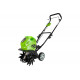Культиватор аккумуляторный GreenWorks 40V, с 1хАКБ 4 Ач c USB и ЗУ 27087USB4