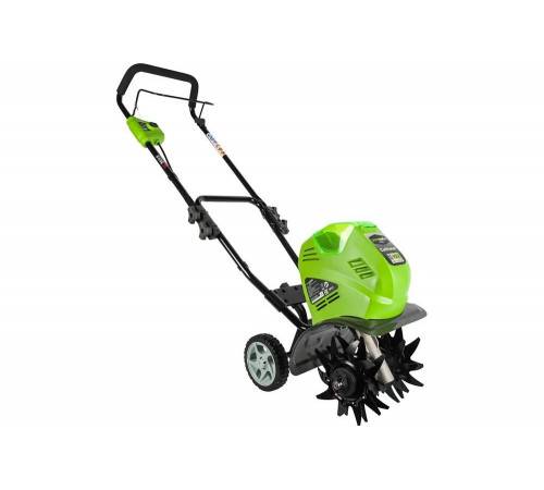 Культиватор аккумуляторный GreenWorks 40V, с 1хАКБ 4 Ач c USB и ЗУ 27087USB4 Культиватор аккумуляторный GreenWorks 40V, с 1хАКБ 4 Ач c USB и ЗУ 27087USB4