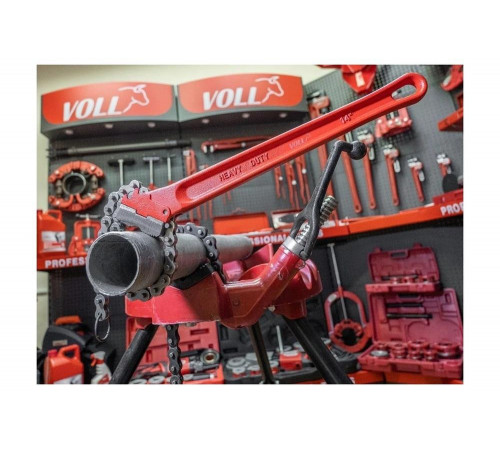 Цепной ключ VOLL с14 для труб до 5", до ø 125мм 5.05014