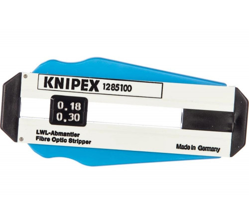 Инструмент для снятия изоляции с оптоволоконных кабелей KNIPEX KN-1285100SB Инструмент для снятия изоляции с оптоволоконных кабелей KNIPEX KN-1285100SB