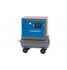 Винтовой компрессор NORDBERG 5,5 кВт, 10 бар, 550 л/мин, ресивер 160 л, IP65 NCA8R