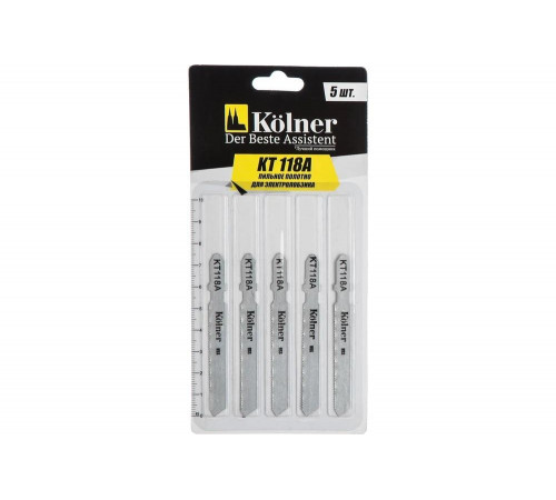 Пильное полотно для элеткролобзика по металлу (75 мм) KT118А Kolner 8100900068 Пильное полотно для элеткролобзика по металлу (75 мм) KT118А Kolner 8100900068
