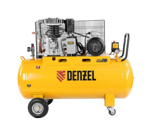 Воздушный компрессор Denzel BCI4000-T/200, ременной привод 4,0 кВт, 200 литров, 690 л/мин 58124 Воздушный компрессор Denzel BCI4000-T/200, ременной привод 4,0 кВт, 200 литров, 690 л/мин 58124