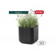 Кашпо Keter CUBE PLANTER L, 50,5л графит 230225