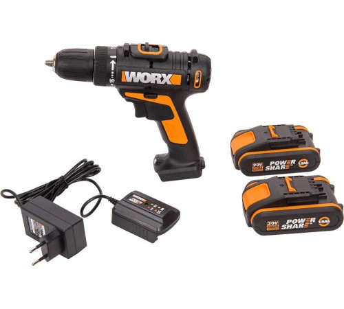 Аккумуляторная дрель-шуруповерт WORX WX101.1 Аккумуляторная дрель-шуруповерт WORX WX101.1
