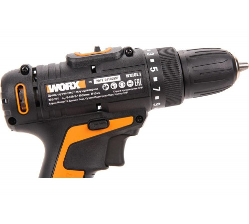 Аккумуляторная дрель-шуруповерт WORX WX101.1 Аккумуляторная дрель-шуруповерт WORX WX101.1