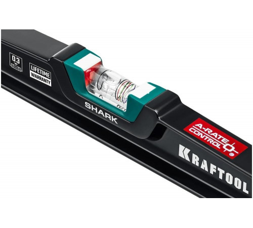 KRAFTOOL A-RATE CONTROL Shark с глазком , 600 мм, Литой уровень (34920-60) KRAFTOOL A-RATE CONTROL Shark с глазком , 600 мм, Литой уровень (34920-60)