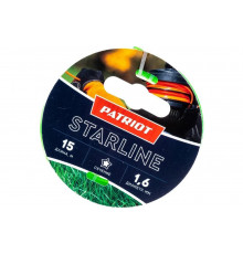 Леска Starline (15 м; 1.6 мм; звезда; зеленая) PATRIOT 805201051