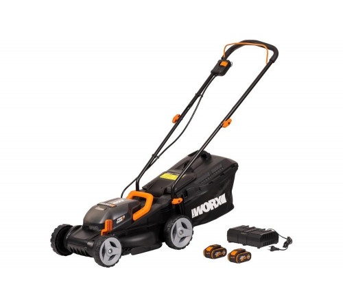 Аккумуляторная газонокосилка WORX WG779E.1 Аккумуляторная газонокосилка WORX WG779E.1