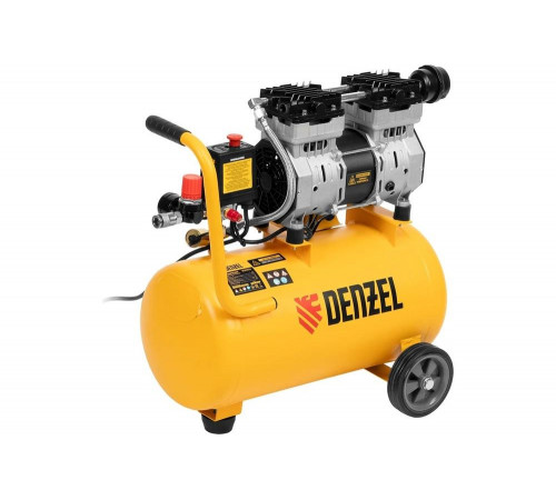Малошумный безмасляный компрессор Denzel DLS950/24 Малошумный безмасляный компрессор Denzel DLS950/24