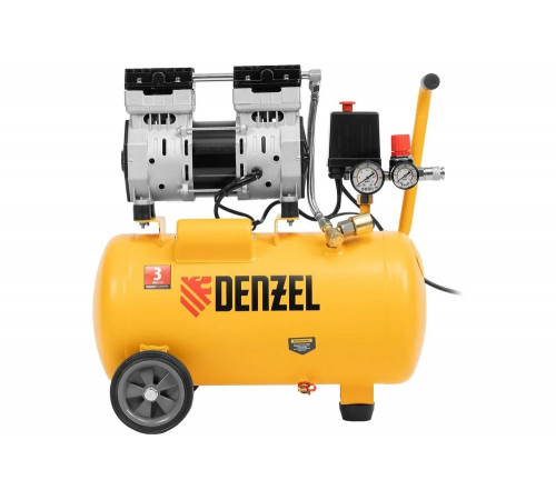 Малошумный безмасляный компрессор Denzel DLS950/24 Малошумный безмасляный компрессор Denzel DLS950/24