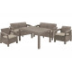 Комплект мебели Keter Corfu fiesta set капучино 227586