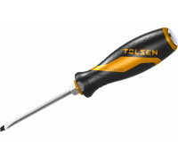 Шлицевая отвертка TOLSEN GRIPro Slotted 10.0 мм, 200 мм, силовая TT20119