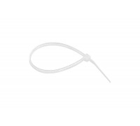 Хомуты СИБРТЕХ 300x3,6 мм, пластмассовые, белые, 100 шт 45531