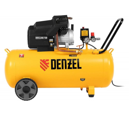 Компрессор DENZEL DKV2200/100 Х-PRO (58079) Компрессор DENZEL DKV2200/100 Х-PRO (58079)