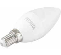 Светодиодная лампа Ресанта LL-R-C37-6W-230-3K-E14 (свеча, 6Вт, теплый, Е14) 76/1/3