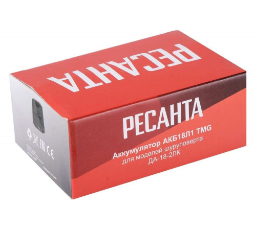 Аккумулятор (18 В; 2.0 А*ч; Li-Ion) для шуруповерта ДА-18-2ЛК Ресанта 71/8/82