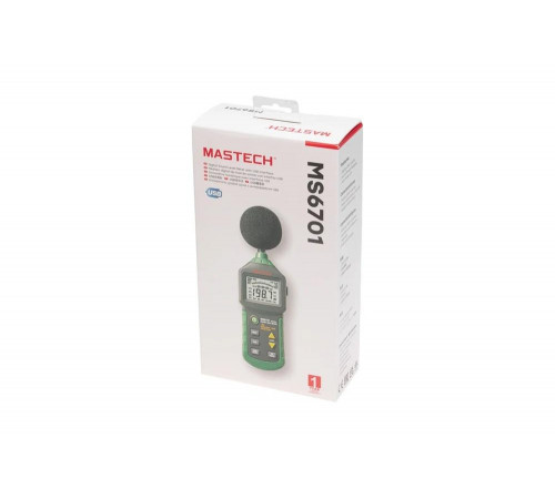 Цифровой измеритель уровня шума Mastech ms6701 13-1252