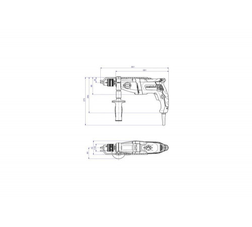 Дрель ударная METABO SBE 780-2 (600781510) Дрель ударная METABO SBE 780-2 (600781510)