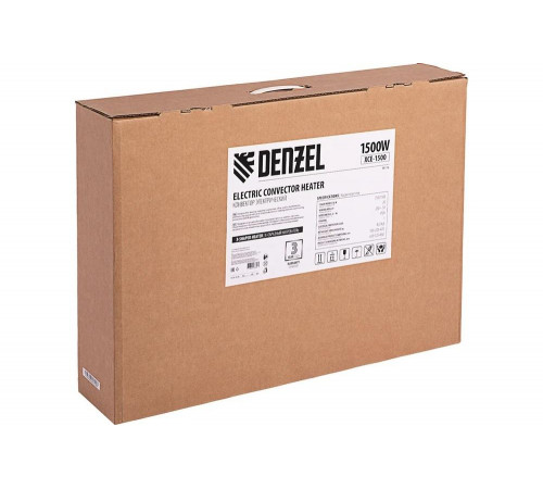 Электрический конвектор Denzel XCE-1500, 230 В, 1500 Вт 98116