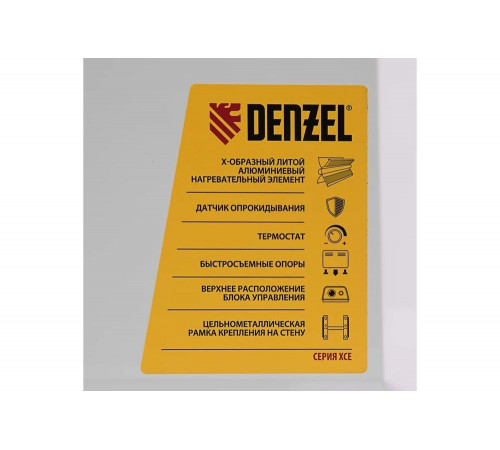 Электрический конвектор Denzel XCE-1500, 230 В, 1500 Вт 98116