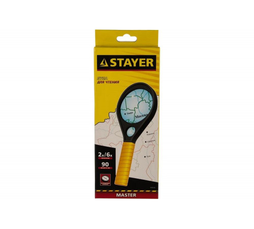 Лупа 90 мм STAYER MASTER 40530-90