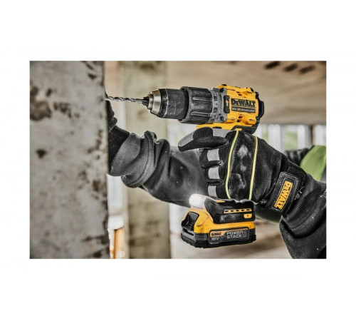 Ударная дрель-шуруповерт Dewalt Powerstack DCD805E1T-QW
