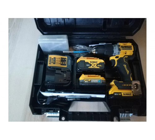 Ударная дрель-шуруповерт Dewalt Powerstack DCD805E1T-QW