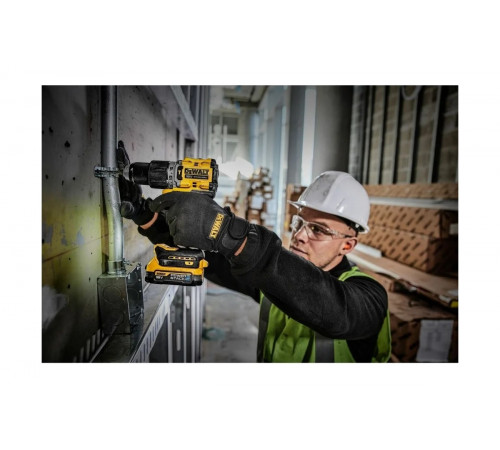 Ударная дрель-шуруповерт Dewalt Powerstack DCD805E1T-QW