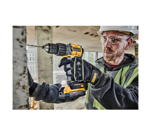 Ударная дрель-шуруповерт Dewalt Powerstack DCD805E1T-QW