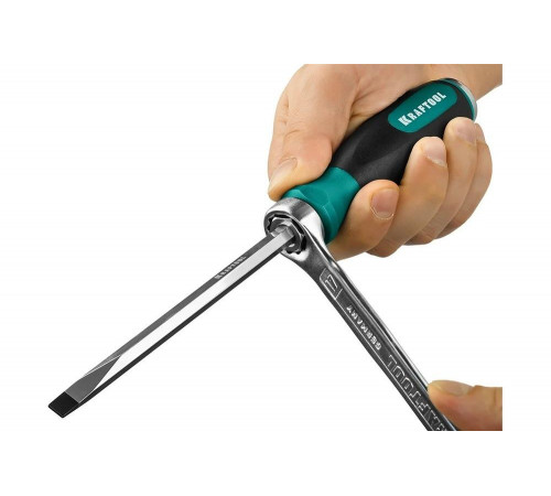 KRAFTOOL SL8х150 мм, отвертка ударная Impact 250033-8