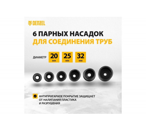 Аппарат для сварки пластиковых труб Denzel DWP-800 X-PRO Аппарат для сварки пластиковых труб Denzel DWP-800 X-PRO