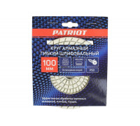 Круг алмазный гибкий шлифовальный АГШК O100 мм P50 Patriot (1165) 811010031