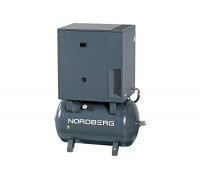 Винтовой компрессор NORDBERG 7,5кВт, 10Бар, 1000л/мин, ресивер 270л NCS270/1000-10 01-00000020