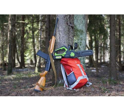 Цепная аккумуляторная пила GreenWorks G24CS25K4 24 В, 4 А*ч 2007707UB Цепная аккумуляторная пила GreenWorks G24CS25K4 24 В, 4 А*ч 2007707UB