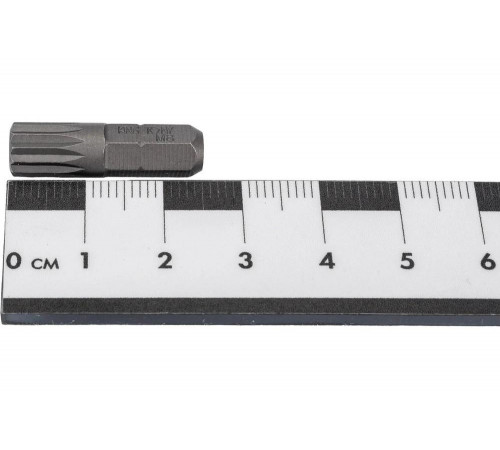 Вставка (бита) торцевая 1/4", Spline, М8, L = 25 мм KING TONY 102508M