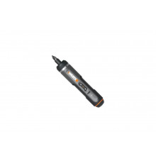 Аккумуляторная отвертка WORX 4В, 5Нм, 1,5Ач, набор оснастки WX242