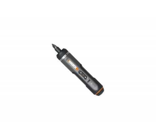 Аккумуляторная отвертка WORX 4В, 5Нм, 1,5Ач, набор оснастки WX242 Аккумуляторная отвертка WORX 4В, 5Нм, 1,5Ач, набор оснастки WX242