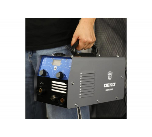 Сварочный полуавтомат DEKO DKWM250NG, MIG без газа/MMA/TIG LIFT, 250А 051-4696