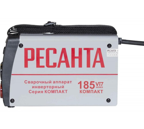 Сварочный аппарат инверторный Ресанта САИ 185VI7 Компакт 900/65/106