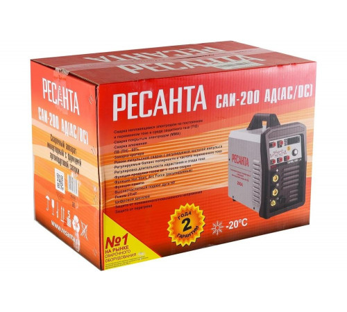 Инверторный сварочный аппарат Ресанта САИ-200АД