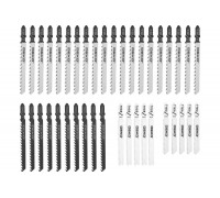 Набор пилок по дереву и металлу JSB40 40 шт для лобзика DEKO 063-4346