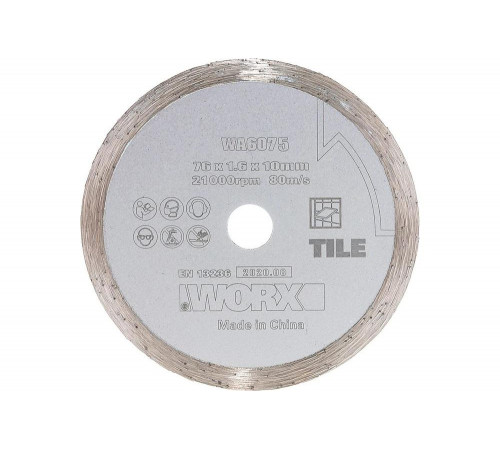 Пильный алмазный диск WORX WA6075 Пильный алмазный диск WORX WA6075